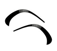 Car Front Bumper Spoiler Air Vent Outlet Trim Cover For Mercedes For Benz GLC X253 GLC260 GLC300 2020 2021 OOPUHKSY(Glossy Black)