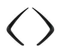 Car Front Bumper Spoiler Fog Lamp Cover Air Knife Splitter For B&MW 3 Series G20 G21 G28 318i 320i 330d 330e For M-Sport 2019-2022(Glossy black)