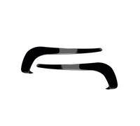 Car Front Bumper Spoiler Fog Light Frame Cover Trim 2Pcs For VW For Passat B7 Sedan For Variant 2011 2012 2013 2014 2015 MTVTFECEWG(Glossy Black)