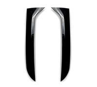 Car Front Bumper Spoiler For VW For Tiguan MK1 Car Rear Window Side Spoiler Wings ABS Gloss Black Rear Side Spoiler Canards Splitter 2007-2016 Front Spoiler Splitter