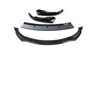 Car Front Bumper Spoiler Front Bumper Lip Chin Diffuser Body Kit Spoiler Deflector Tuning For Tesla For Model 3 2017-2023 For Y 2021-2024(M3 Matte black)