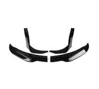 Car Front Bumper Spoiler Lip For Chevrolet For Corvette C7 2014-2019 Front Bumper Side Winglet Spoiler Splitter Lip(Glossy Black)