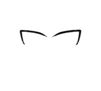 Car front bumper Suitable for 2023-2025 for Tesla for Model S front bumper fog light frame decorative strip camera