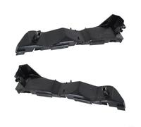 Car Front Bumper Support Bracket Mount Set Front Bumper Mounting Support Brackets for Toyota for Avensis 03 08, Essential Vehicle Component Black ABS Plastic Mounting Hardware