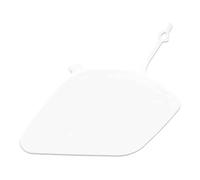 Car Front Bumper Tow Eye Cover for BMW X1 F48 18dx SAV 2016-2019 51137361220, Tow Hook Cover Cap Towing Protector Guard Scratch Resistant Replacement Accessory,D/white right