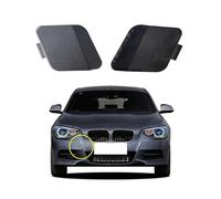 Car Front Bumper Tow Hook Cover Compatible with BMW 1 Series M-Sport F20 Sedan F21 Wagon for 114i 116d 116i 118d 118i 120d 125i 2012 2013 2014 Trailer Cover Cap 51118053828 Small Lid Towing Eye Cap