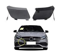Car Front Bumper Tow Hook Cover Compatible With Mercedes-Benz CLA Coupe W117 Facelift AMG Line for CLA180 CLA200 2016-2020 With AMG Line Package Edition Trailer Cover Cap 1178856900 Towing Eye Cap