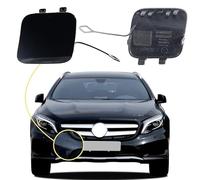 Car Front Bumper Tow Hook Cover Compatible with Mercedes-Benz GLA GLA200 GLA250 GLA260 2012 2013 2014 2015 2016 with AMG Line Package Edition Trailer Cover Cap 1568854922 Small Lid Towing Eye Cap