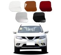 Car Front Bumper Tow Hook Cover Compatible with Nissan X-Trail T32 Rogue 2014 2015 2016 622A0-4CL0A 622A0-4BA1A Small Lid Towing Eye Cap Silver