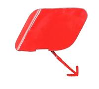 Car Front Bumper Tow Hook Eye Cover Lid For Fit For Jazz GE 2011-2013 Towing Hook Hauling Trailer Cap Bumper Tow Hook Cover Eye Cap(Red)