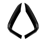 Car Front Bumper Upper Trim Splitters Spoiler Kit Fog Lamp Cover Compatible for BMW 4 Series F32 F33 F36 M-Sport 420i 428i 435i 440i 2014-2020 1 Pair(Gloss Black)