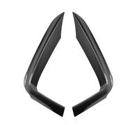 Car Front Bumper Upper Trim Splitters Spoiler Kit Fog Lamp Cover Compatible for BMW 4 Series F32 F33 F36 M-Sport 420i 428i 435i 440i 2014-2020 1 Pair(Carbon Look)