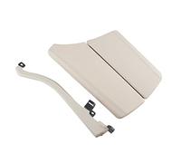 Car Front Center Console Armrest Cap Cover W/Armrest Cover Lid Compatible For BMW F10 2010 2011 2012 2013 2014 2015 2016 2017 5Series(Creamy White)