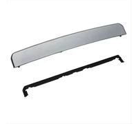 Car Front Central Ashtray Cover Push-Pull Bright Strip Chrome Silver and Black Clip for A6L C7 2012-2018