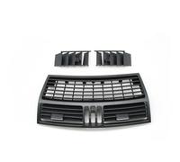 Car Front Dashboard Air Conditioning Left Right Centarl AC Vent Grille Outlet Panel Cover Replacement for Benz S Class W220 S300 S350 S500 CRRYUQWWM(Middle 2)(Black Middle)