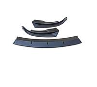 Car Front Deflector Bumper Lip Spoiler Protector Splitter Tuning Body Kit For Tesla For Model Y 2019-2024 Car Front Spoilers(Matte Black)