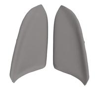 Car Front Door Handle Cover Armrest Lid Pad Left Right Panel Protective Cover for Accord Sedan 2018 2012 Synthetic Leather ABS Easy Installation Fit (Grey)