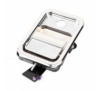 Car Front Door Handle Replacement Durable Chrome Plated Exterior Handle for Coronado 122 2010-2012 A1842228002, Left Front Outer Door
