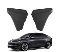 Car Front Door Trash Can for Tesla Model Y Juniper 2025, Side Door Storage Box Organizer Garbage Can with Lid Trash Bin for Tesla Model Y