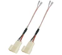 Car Front Door Tweeter Speaker Wiring Harness Replacement for Toyota Rav4/Camry/Highlander 2008-2022, Subaru Forester/Impreza/Crosstrek 2012-2020 dash Tweeter Speaker wire adapter connector plug, 2PCS