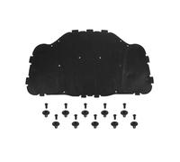 Car Front Engine Hood Insulation Cotton Pad Compatible for BMW E60 E61 525i 528i 530i 51487148208 Sound Heat Soundproof Heat Insulation Mat