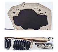 Car Front Engine Hood Sound Heat Sound Insulation Cotton Pad Soundproof Mat Compatible for BMW X3 G01 X4 G02 2018-2025(A5 18-25)