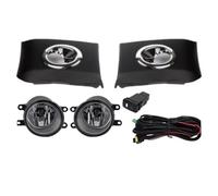Car Front Fog Lamp Compatible With For Probox For Succeed 2023 Car Fog Lights Front Bumper Foglamp Cover Frame Wiring Headlight Waterproof