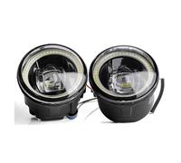 Car Front Fog Lamp Compatible With For Rogue 2011 2012 2013 Car Angel Eye DRL Fog Lamp Daytime Running Fog Light Bumper Spotlight Auto Part