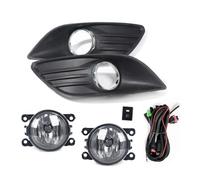 Car Front Fog Light Compatible With For Focus MK2 Sedan 2009 2010 2011 Car Front Bumper Fog Light Fog Lamp With Hood Grille Bezel Harness Switch Frame Cover