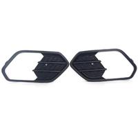 Car Front Fog Light Cover for Ford Escape Kuga 2017 2018 2019,Fog Light Cover Front Bumper Fog Light Grille,B-Right