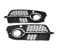 Car Front Fog Light Grill Compatible With Q5 2013 2014 2015 2016 2017 Car Front Bumper Light Racing Grille Fog Lamp Grill Honeycomb Mesh Cover