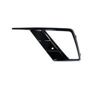 Car Front Fog Light Grill Compatible With Seat For Ibiza For FR 2018 2019 2020 2021 2022 Auto Glossy Black Fog Lamp Frame Grille Light Cover Unpainted 6F0853665C 6F0853666C(Glossy Left)