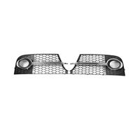 Car Front Fog Light Grille 1 Pair Car Front Fog Light Grill Cover For TT MK2 For S-Line TTS 2011-2014 Mesh Fog Lamp Racing Grille Fog Lamp Frame