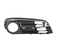 Car Front Fog Light Lamp Cover For B&MW For 5 Series F10 F11 2014-2016 Sedan Fog Light Frame Lamp Trim Grill Cover Front Bumper SCSTHRCRA(Right Passenger Side)