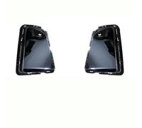 Car Front Fog Light Lamp Cover For B&MW For I3 2022-2024 Auto Front Left Or Right Bumper Fog Light Lamp Grill Grille SCSTHRCRA(A Pair)