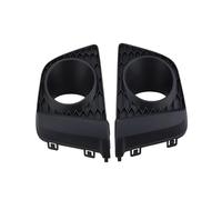 Car Front Fog Light Lamp Cover For Fit Jazz 2014-2017 1 Pair Front Bumper Bezel Fog Light Lamp Cover With Hole SCSTHRCRA