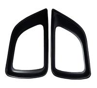 Car Front Fog Light Lamp Eyebrow Cover for Nissan NP300 Navara Frontier D23 4WD 2017 2018,Eyelid Trim Car Fog Light Grille Spare Parts Accessories