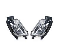 Car Front Fog Lights For Peugeot 408 2010-2013 Car Front Bumper Fog Light Daytime Running Lamp Frame Trim Cover Hood Foglight Foglamp automotive fog lamp