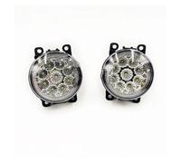 Car Front Foglight For Mitsubishi For ASX L200 Pajero 4 For Outlander Grandis 2003-2015 Fog Lights LED Halogen Fog Lamp Headlights Foglights Harness Switch automotive fog lamp(LED lamp)