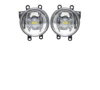 Car Front Foglight For Toyota For Avensis T25 T250 Facelift 2006 2007 2008 2009 LED Fog Lamp Car Angel Eye DRL Daytime Running Lights Cut-Line Lens(Have Not Angel Eye)
