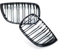 Car Front for Radiator Grilles For BMW E81 E87 2004-2007 For M For SPORT Pair Kidney Grille Vehicle front grille