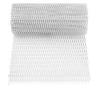 Car Front Grill Aluminium Racing Car Insert Bumper Grille Grill Mesh Net Vent Black Silver Tuning Universal Protector Home Garden DIY 100x33cm Kidney Grille(Sil Seagull 8x25MM)