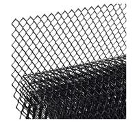 Car Front Grill Aluminum Alloy Car Grille Honeycombs Mesh Center Grille Mesh Sheet Grids Body Bumpers Lightweight Bumpers Meshed Trim Kidney Grille(31BC3TT306522-B6-C)