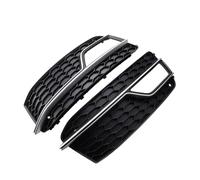 Car Front Grill Car Fog Light Grilles Cover For A5 S-Line S5 2013 2014 2015 2016 2017 Front Bumper Grill 8T0807681K 8T0807682K