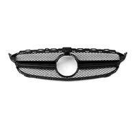 Car Front Grill Car Front Grille W/Camera For Mercedes For Benz C-Class W205 C200 C250 C300 C350 2015 2016 2017 2018 Clossy Black Air Vent Grille