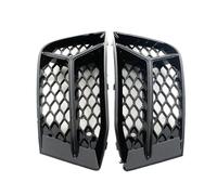 Car Front Grill Car Honeycomb Fog Lamp Replacement for A3 2017 2018 2019 2020 Frame Hollow Grille Under The Net Black Bright Car Accessories Radiator Grilles