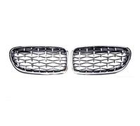 Car front grill Compatible With BMW For F10 F11 F18 2010 2011 2012 2013 2014 2015 2016 Car Front Bumper Kidney Sport Racing Grill Grilles Radiator(Style B)