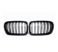 Car front grill Compatible With BMW For X3 F25 2010 2011 2012 2013 Front Bumper Kidney Grilles Radiator Air Intake Racing Grill Car Styling Parts(Black A)