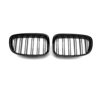 Car Front Grill Compatible With For 5 Series GT F07 2010 2011 2012 2013 2014 2015 Gloss Black Front Kidney Double Slat Grill Car Front Bumper Grille