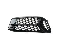 Car front grill For A3 2017 2018 2019 2020 Car Front Bumper Fog Light Grille Cover Honeycomb Bezel Air Intake Grilld Ventilation Network Auto Parts(Left)